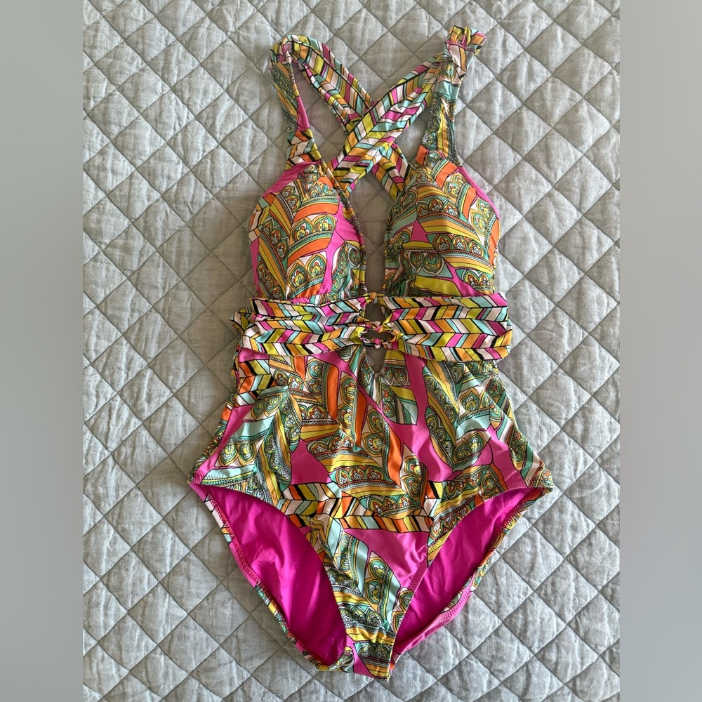Trina Turk One-Piece Swimsuit (Size 12)